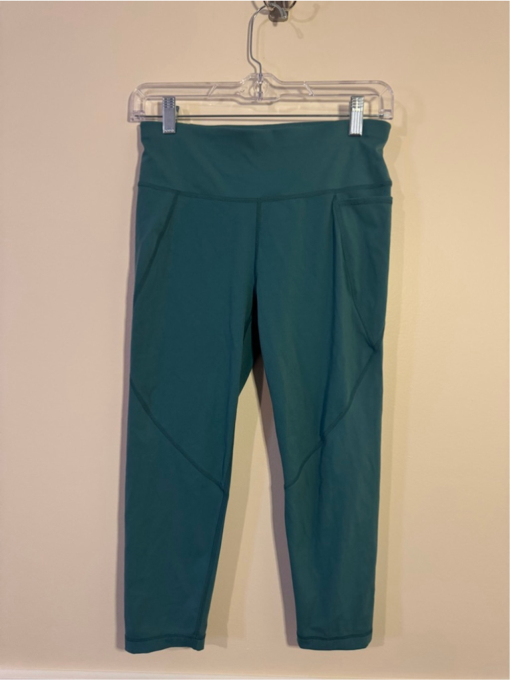 Women's Sweaty Betty Power Crop Leggings Size 6 Teal
